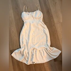 no boundaries white dress